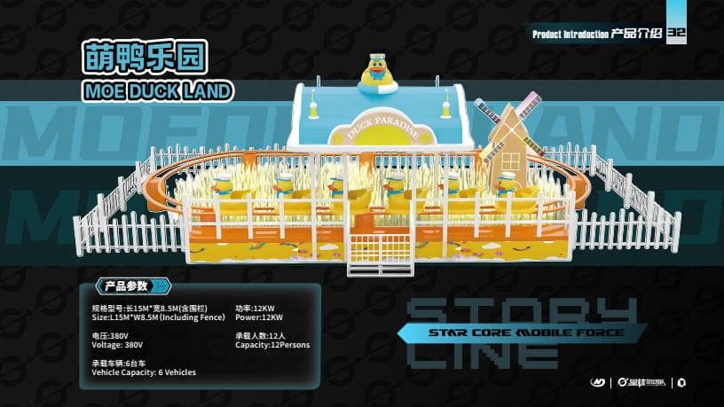 Meow Core Train - Family Ride for theme parks, FECs and amusement parks. Factory-tested amusement equipment.