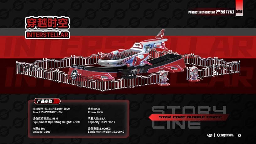 Star core jumping bed - Family Ride for theme parks, FECs and amusement parks. Factory-tested amusement equipment.